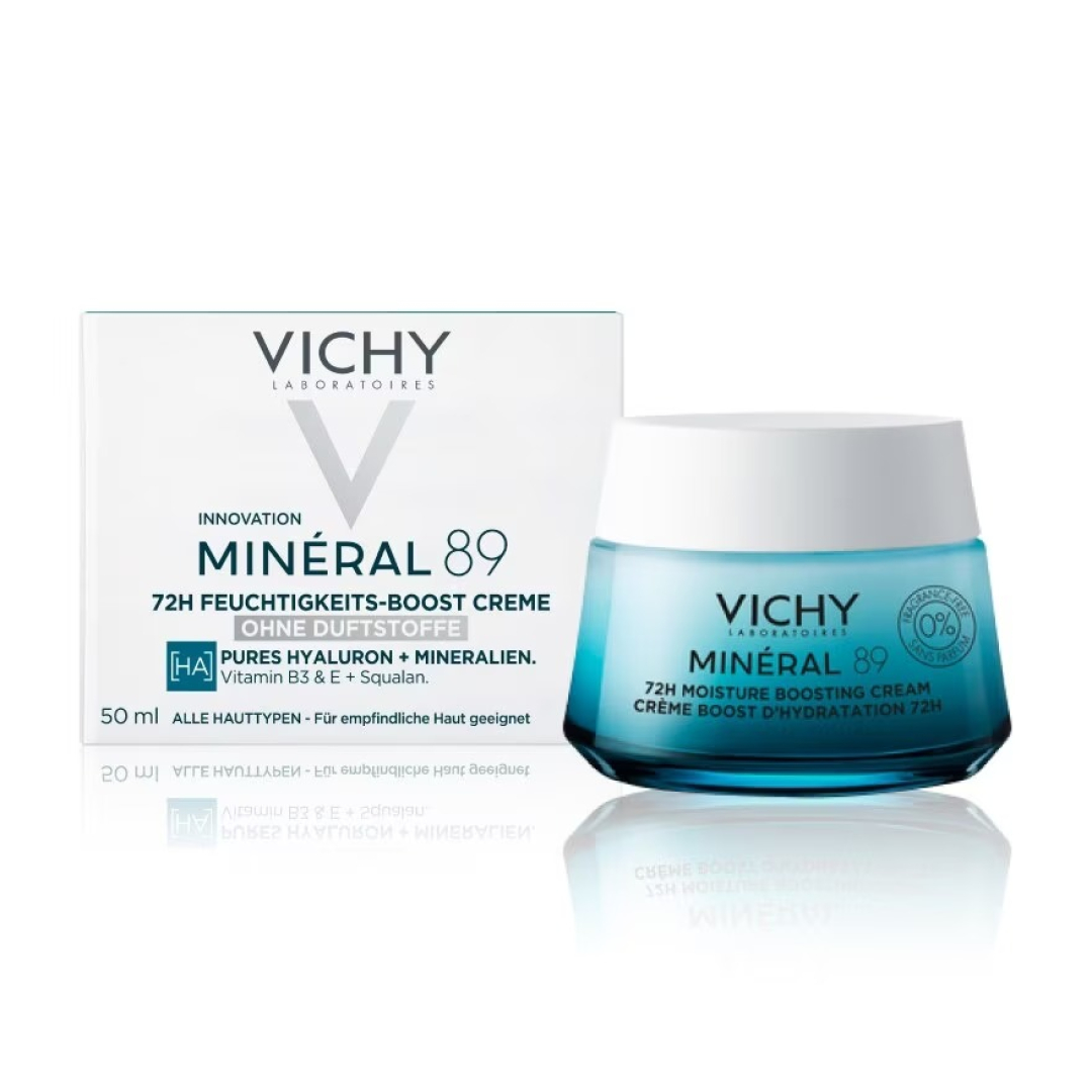 Vichy Mineral 89 Krem gücləndirici 72H işıq 50 ml