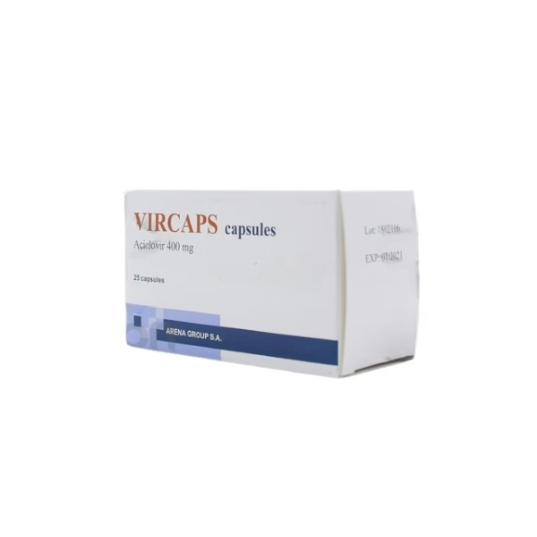 Virkaps 400 mg № 25 (Kapsulalar)