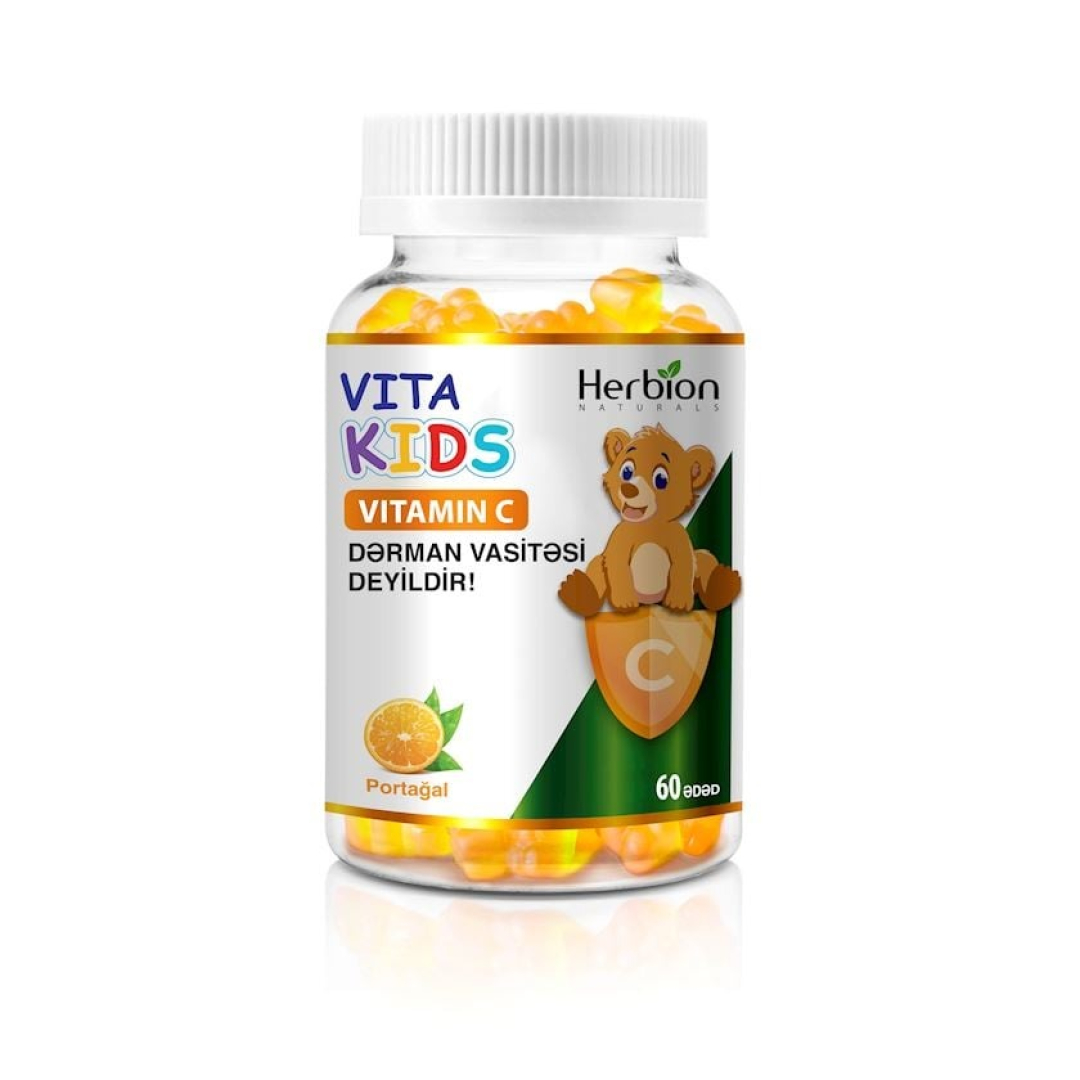 Vİtakids multivitamin çiyələk N 60