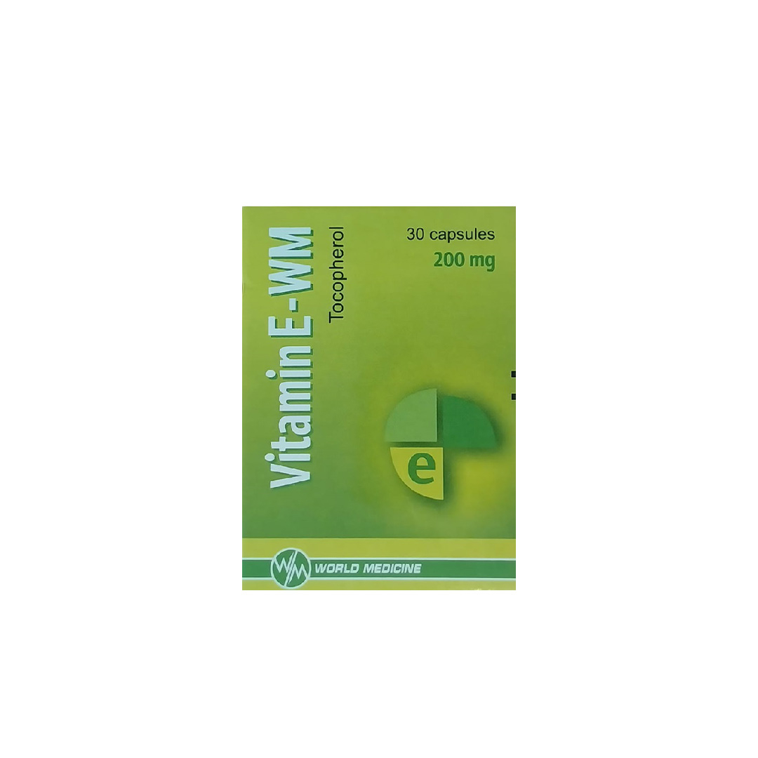 Vitamin E-WM 200 mg № 30 (Kapsulalar) (World Medicine İlac San Ve TİC AŞ,) (Türkiyə)