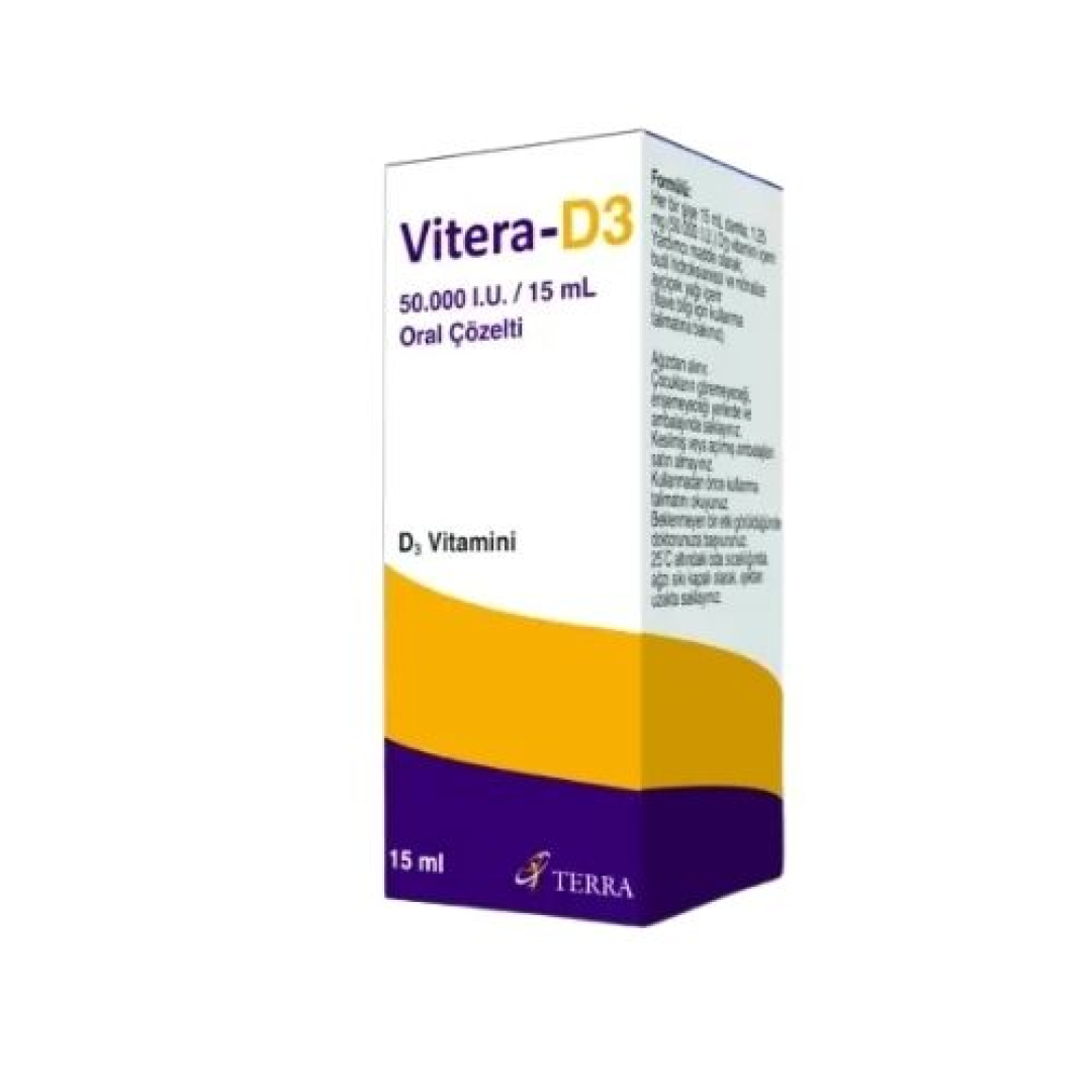 Vitera-D3 50000 BV 15 ml (Damcı)