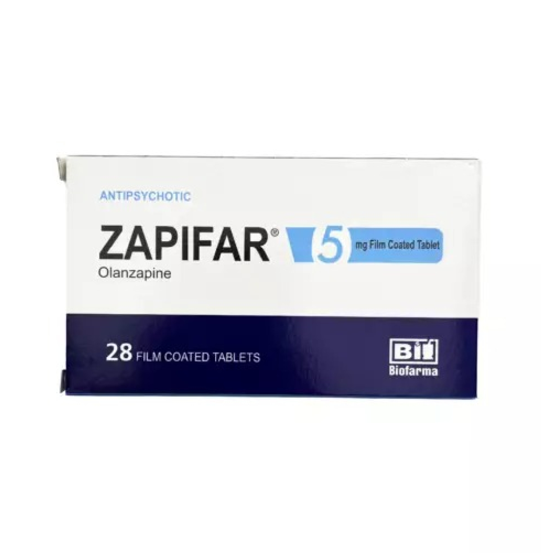 Zapifar 5 mg № 28 (Həblər) (Biofarma İlac San. ve Tic. A.Ş.) (Türkiyə)