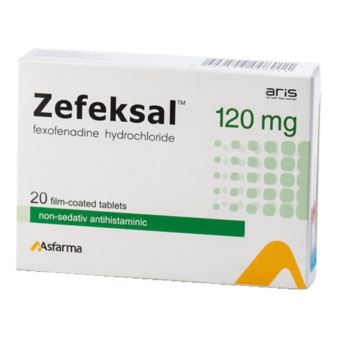Zefeksal 120 mg № 20 (Tabletlər )