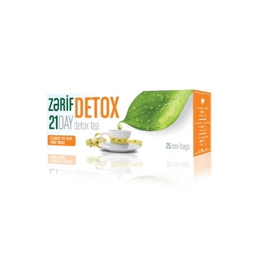 Zərif çayı detoks Arıqlamaq üçün №25 (Azərbaycan)