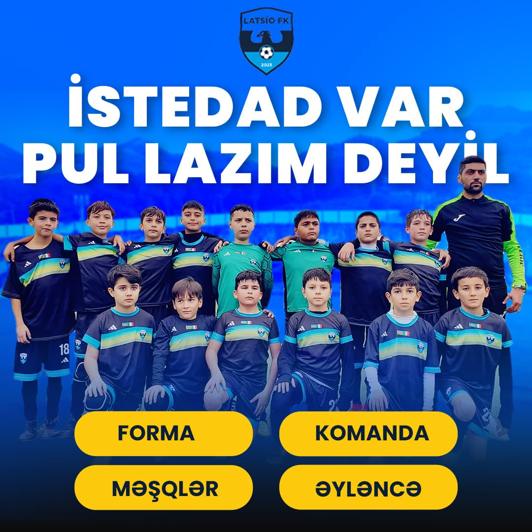 Uşaqlar üçün futbol dərsi, Latsio FK