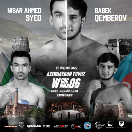 Nısar Ahmed Syed & Babək Qemberov, WCBC-6 seriası döyüşləri, Qafqaz Battle Championship