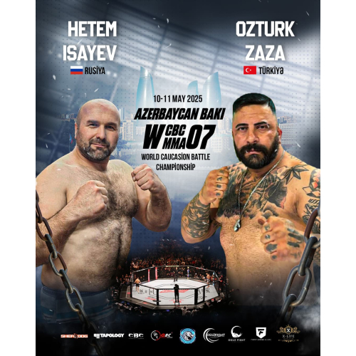 Hetem Isayev & Ozturk Zaza, WCBC-07 seriası döyüşləri, Qafqaz Battle Championship