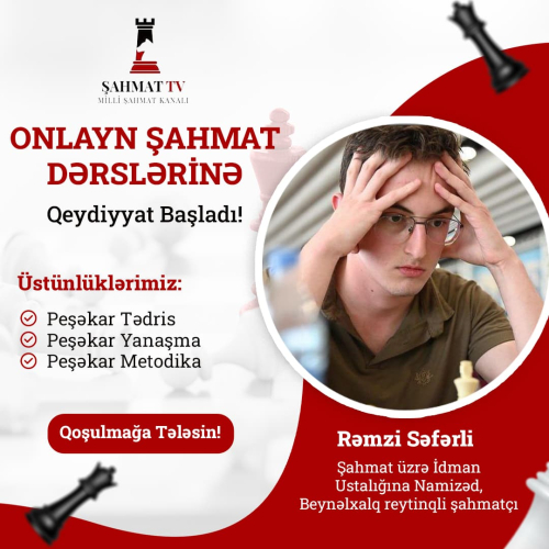 Onlayn qrup və fərdi şahmat dərsləri, Şahmat TV