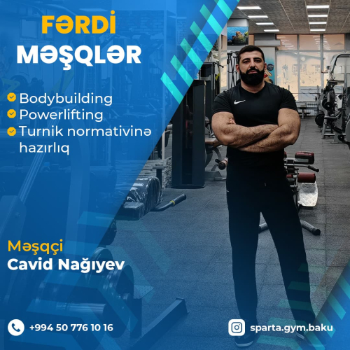 Bodybuilding, Powerlifting, Turnik normativinə hazırlıq, Cavid Nağıyev
