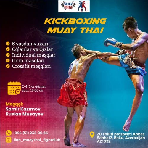 Kickboxing, Muay Thai, Lion Muaythai Fight Club