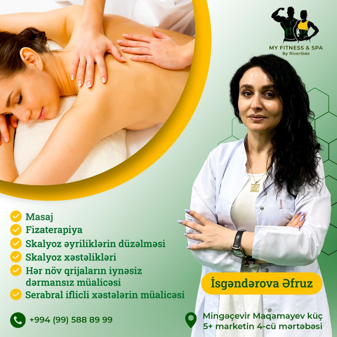 Fizioterapiya və reabilitasiya, My finess & Spa