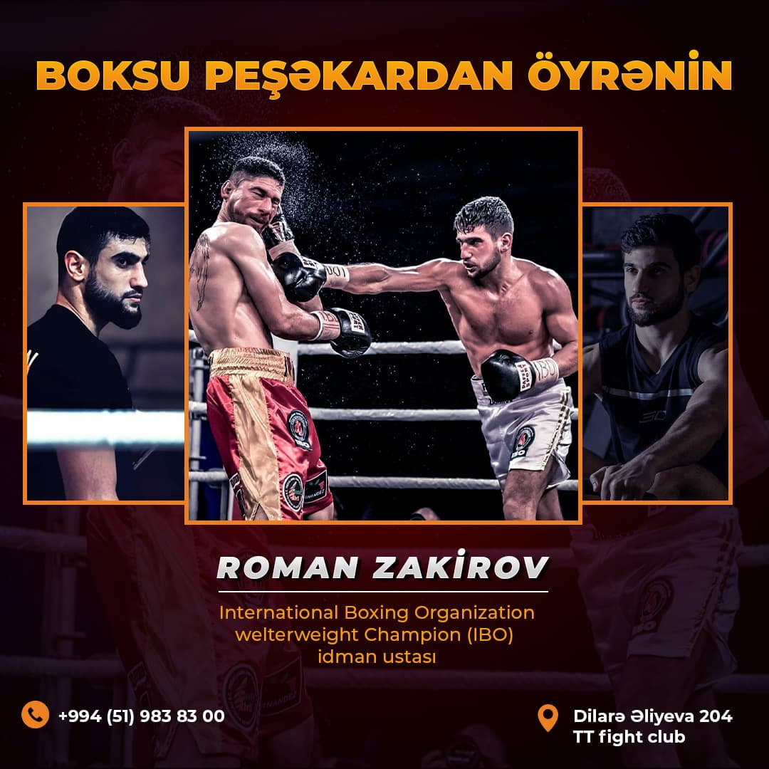 Boks məşqləri, Roman Zakirov Boks məşqləri, Roman Zakirov