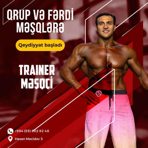 Fərdi və qrup fitnes dərsləri, Turqay Qəribli