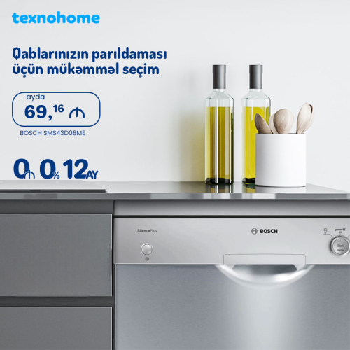Qabyuyan maşın BOSCH SMS43D08ME, Vuvito.az