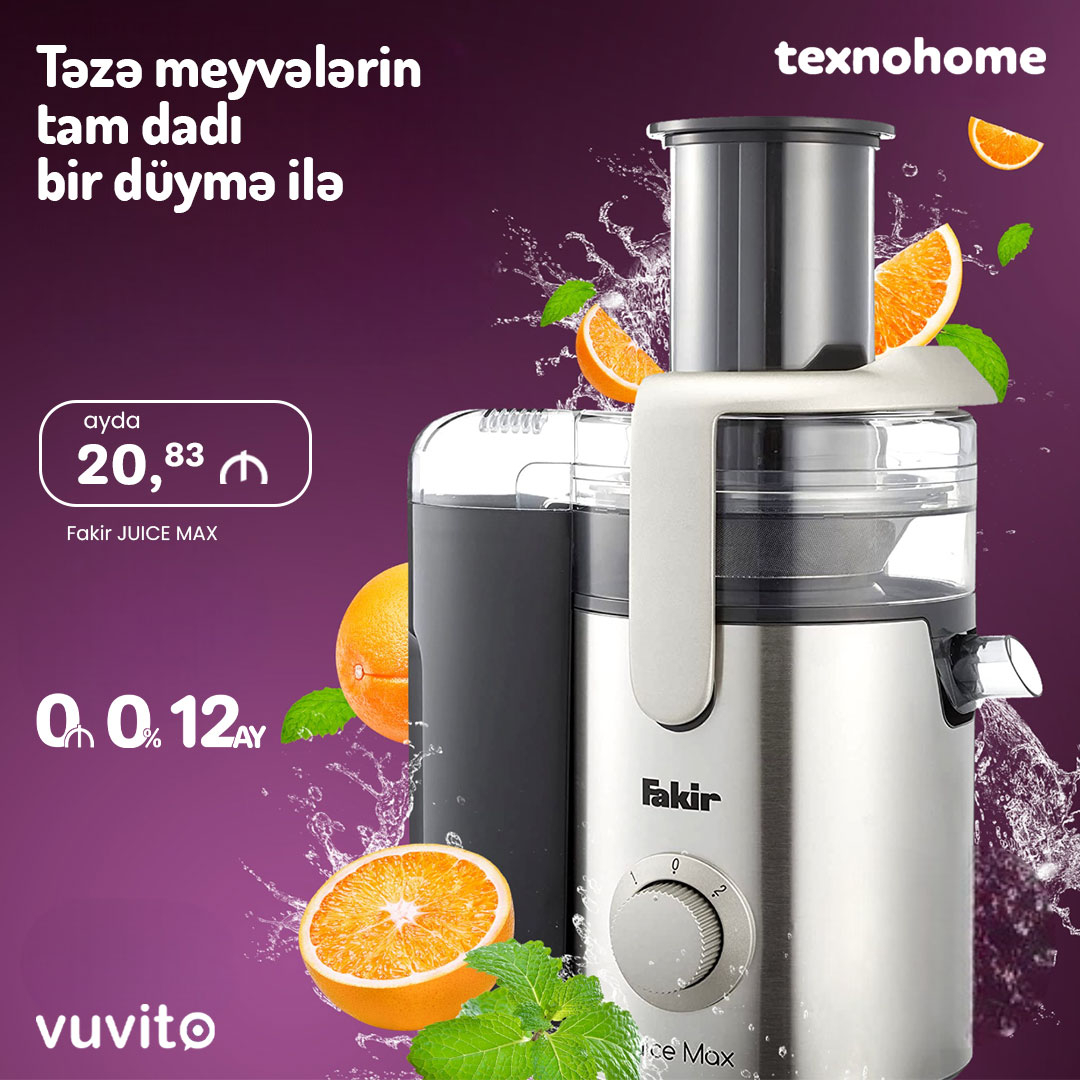 Şirəçəkən Fakir JUICE MAX, Vuvito.az 