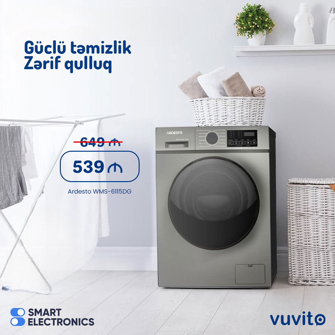 Paltaryuyan maşın, Ardestro WMS-6115DG, Vuvito.az