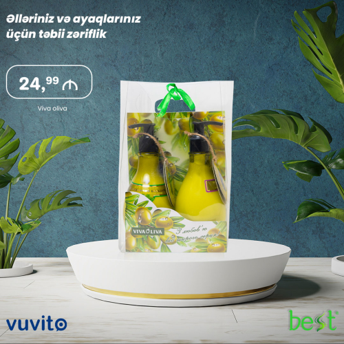 Əl və ayaq üçün krem dəsti, Vuvito.az