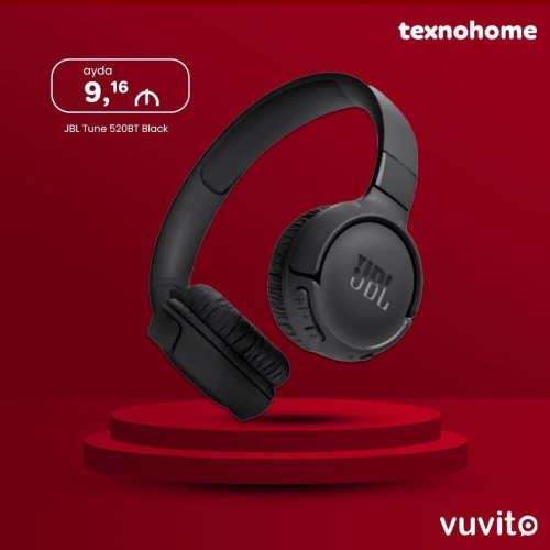 Qulaqlıq, JBL Tune 520BT Black, Vuvito.az