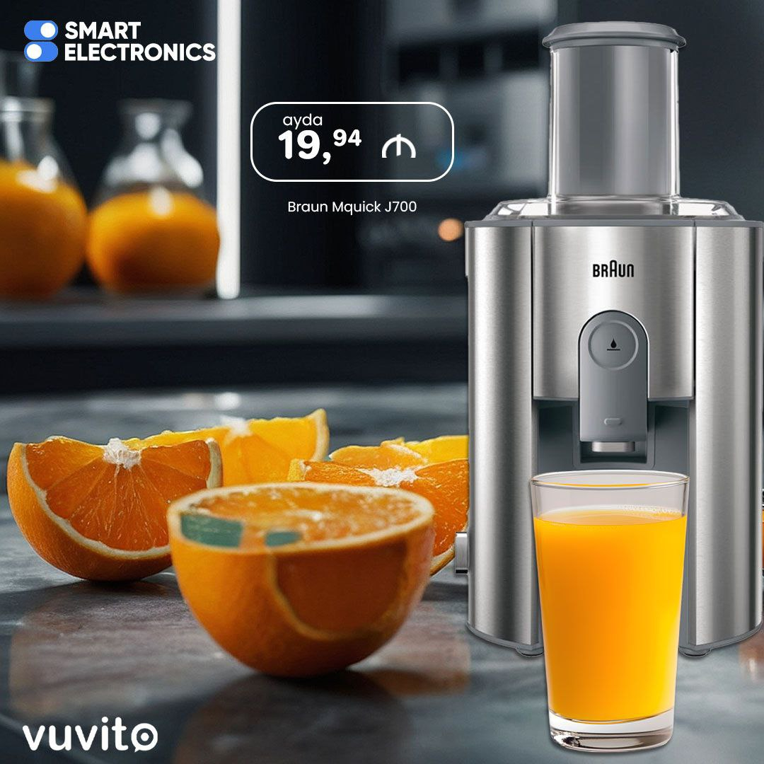Şirəçəkən maşın, Braun Mquick J700, Vuvito.az Şirəçəkən maşın, Braun Mquick J700, Vuvito.az