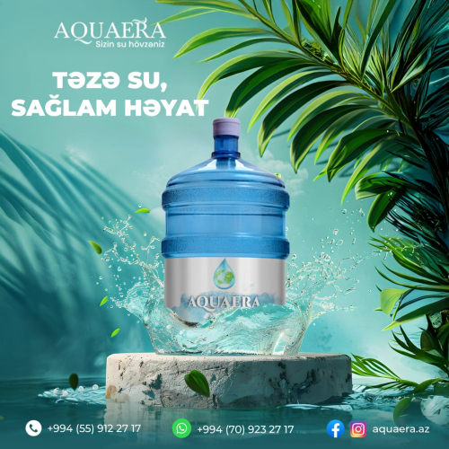 Təzə su, sağlam həyat, Aquaera