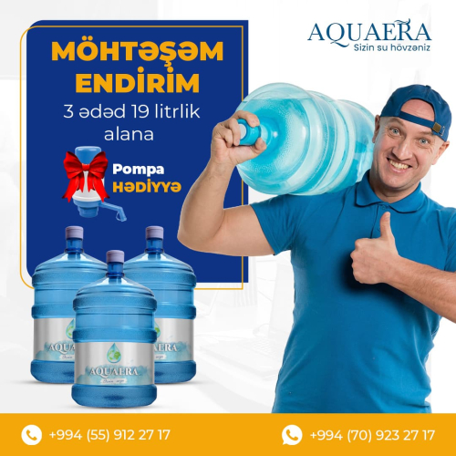 İçməli su sifarişi, Aquera