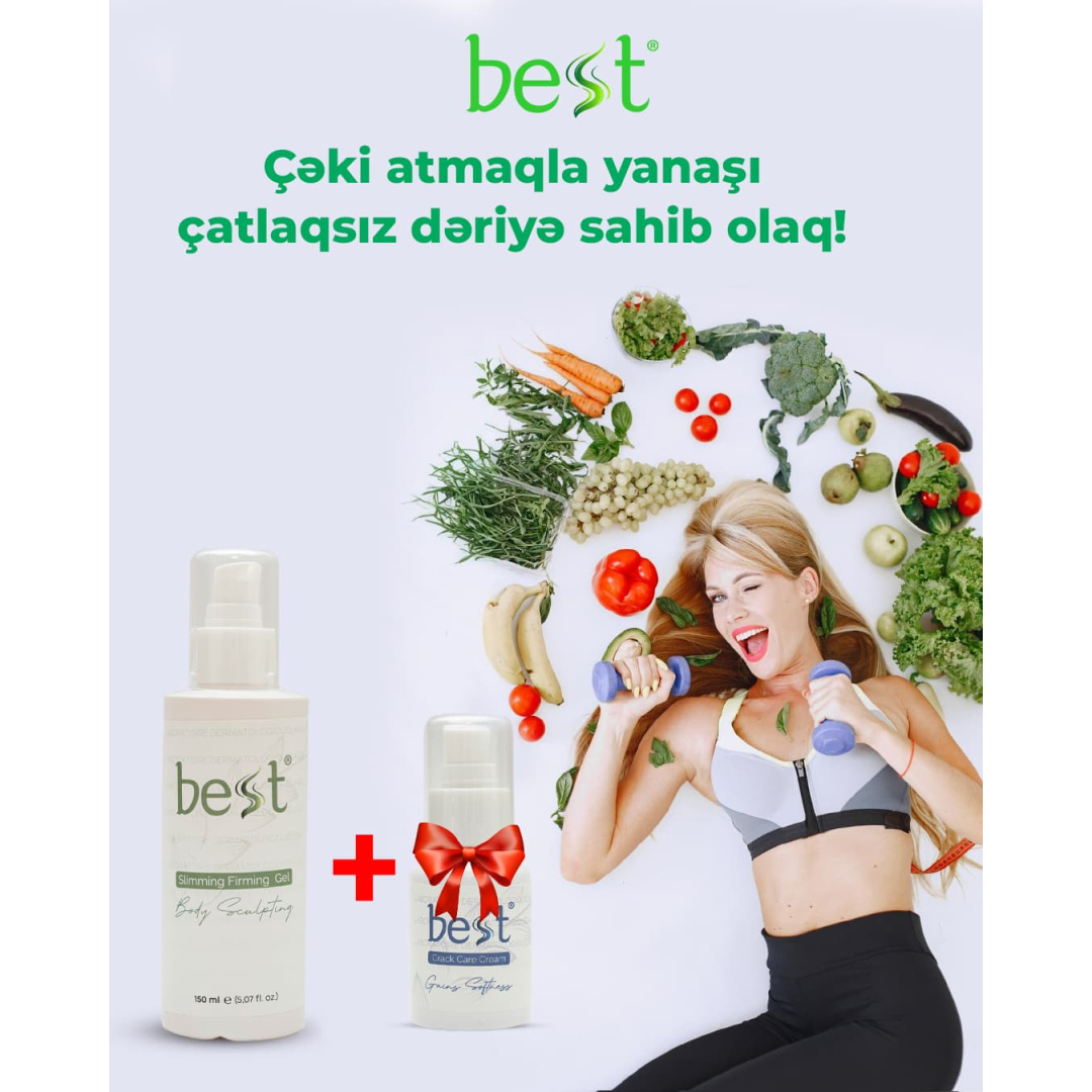 İncəlmə geli alana, çatlaq kremi Hədiyyə, Best