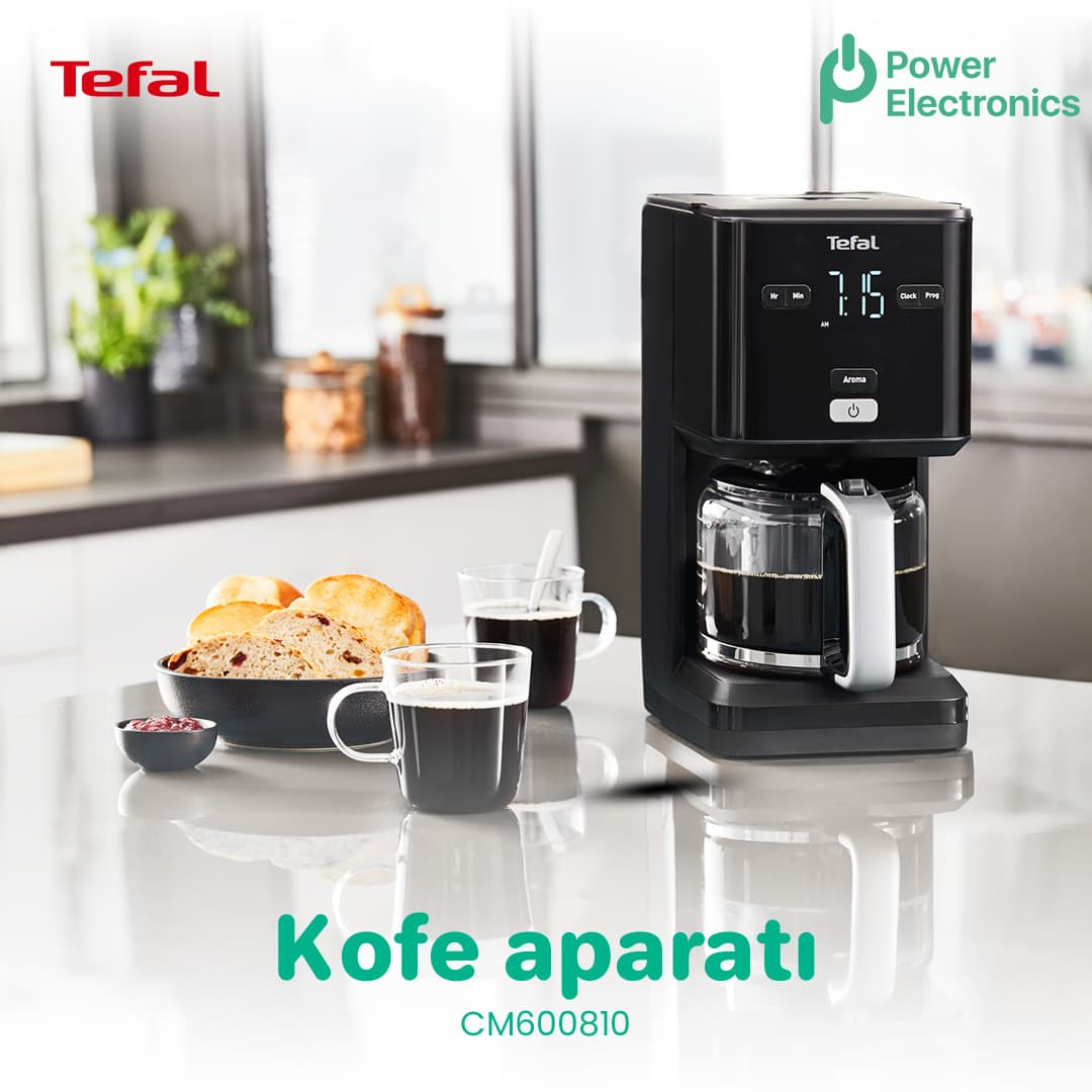 Kofe aparatı Tefal CM600810, Power Electronics