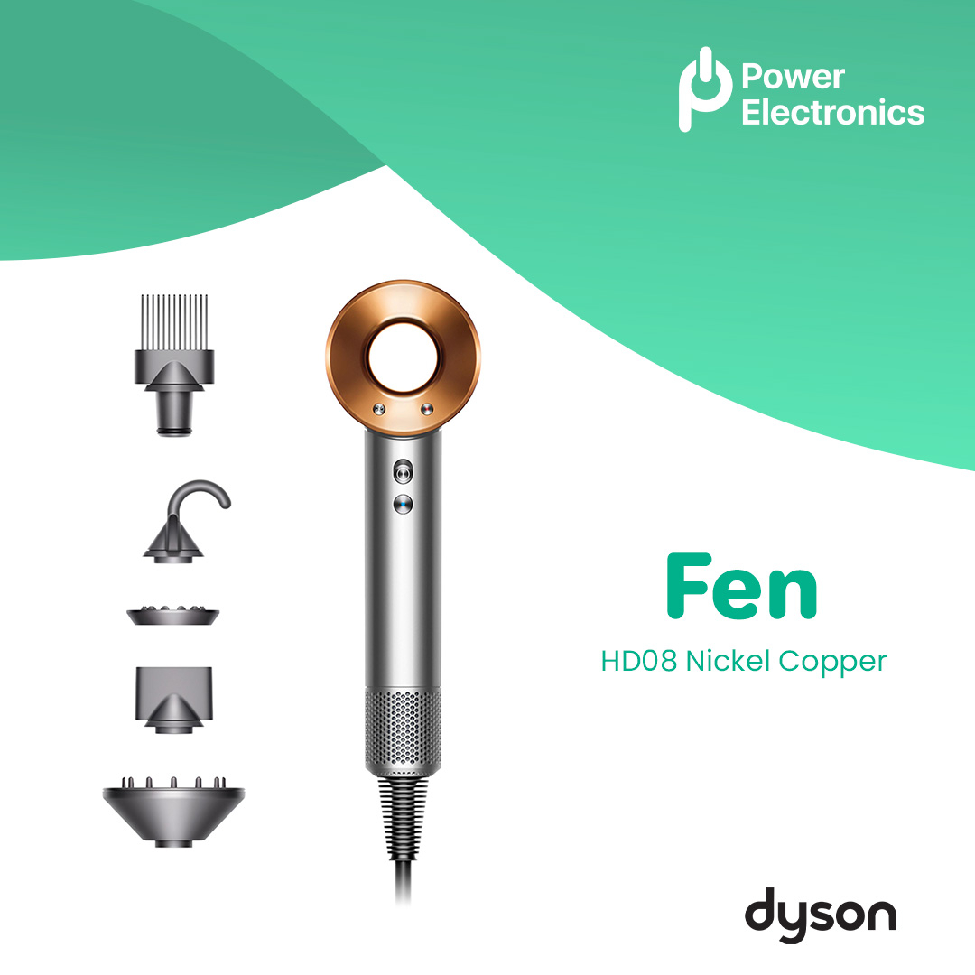 Fen Dyson HD08 Nickel Copper, Power Electronics