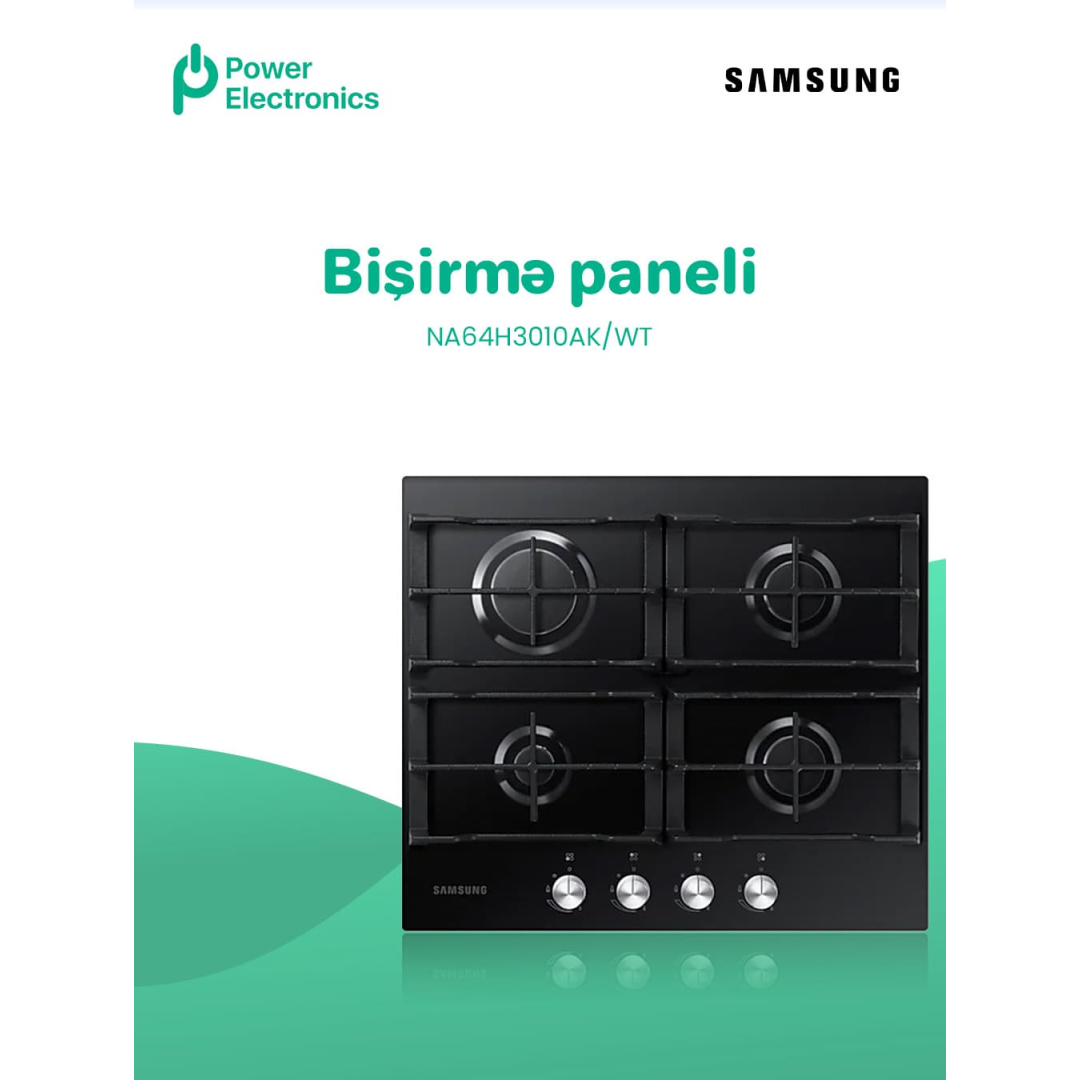 Bişirmə paneli, Samsung NA64H3010AK/WT