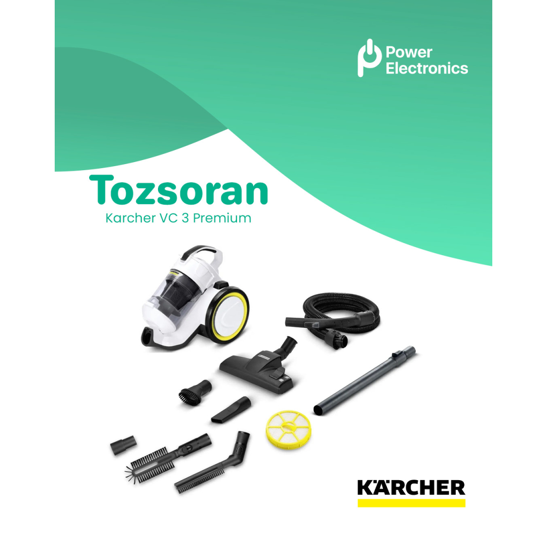 Tozsoran Karcher VC 3 Premium, Power Electronics