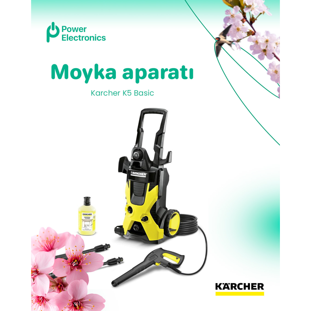 Moyka aparatı Karcher K5 BAsic, Power Electronics