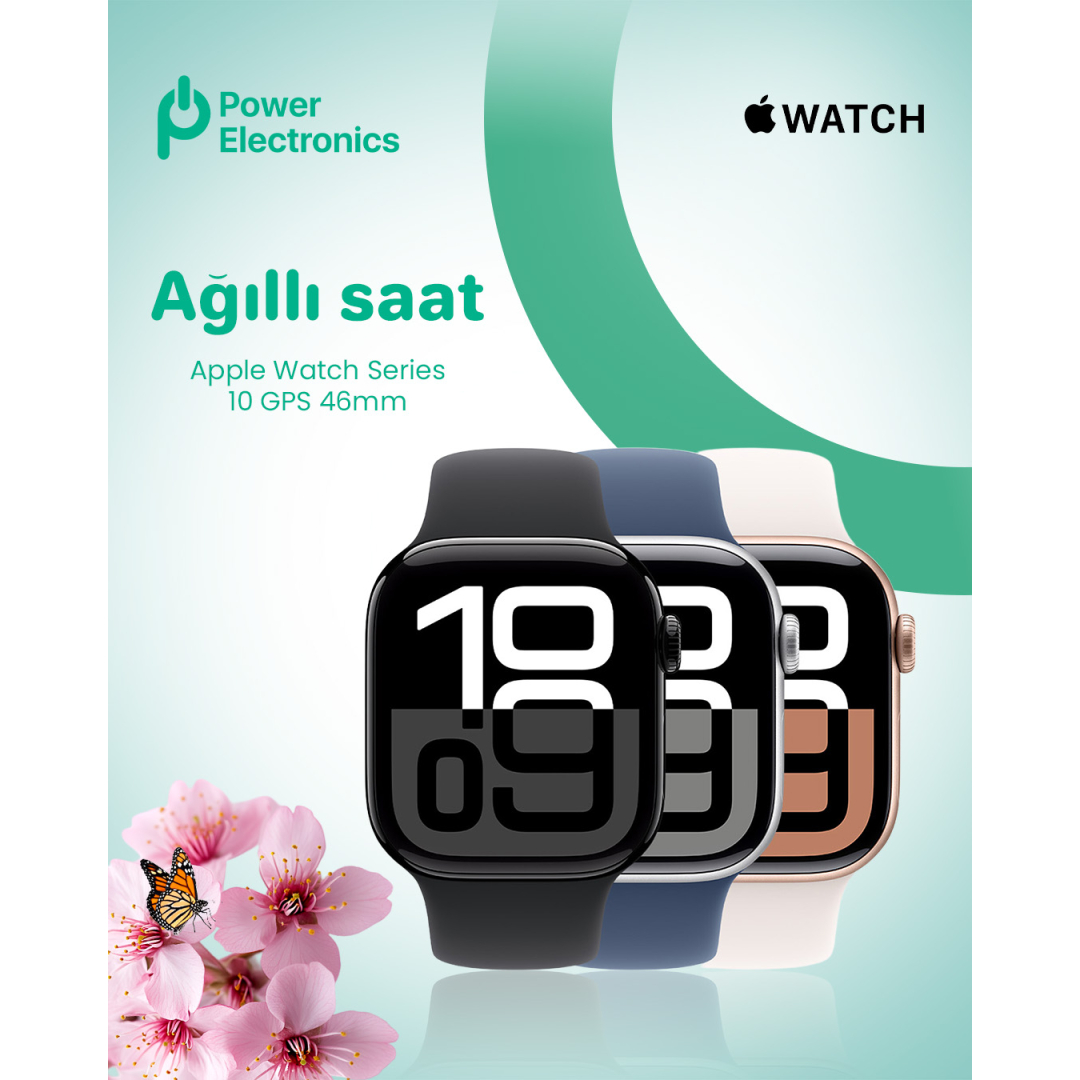 Ağıllı saat, Apple Watch Series 10 GPS 46mm, Power Electronics Ağıllı saat, Apple Watch Series 10 GPS 46mm, Power Electronics