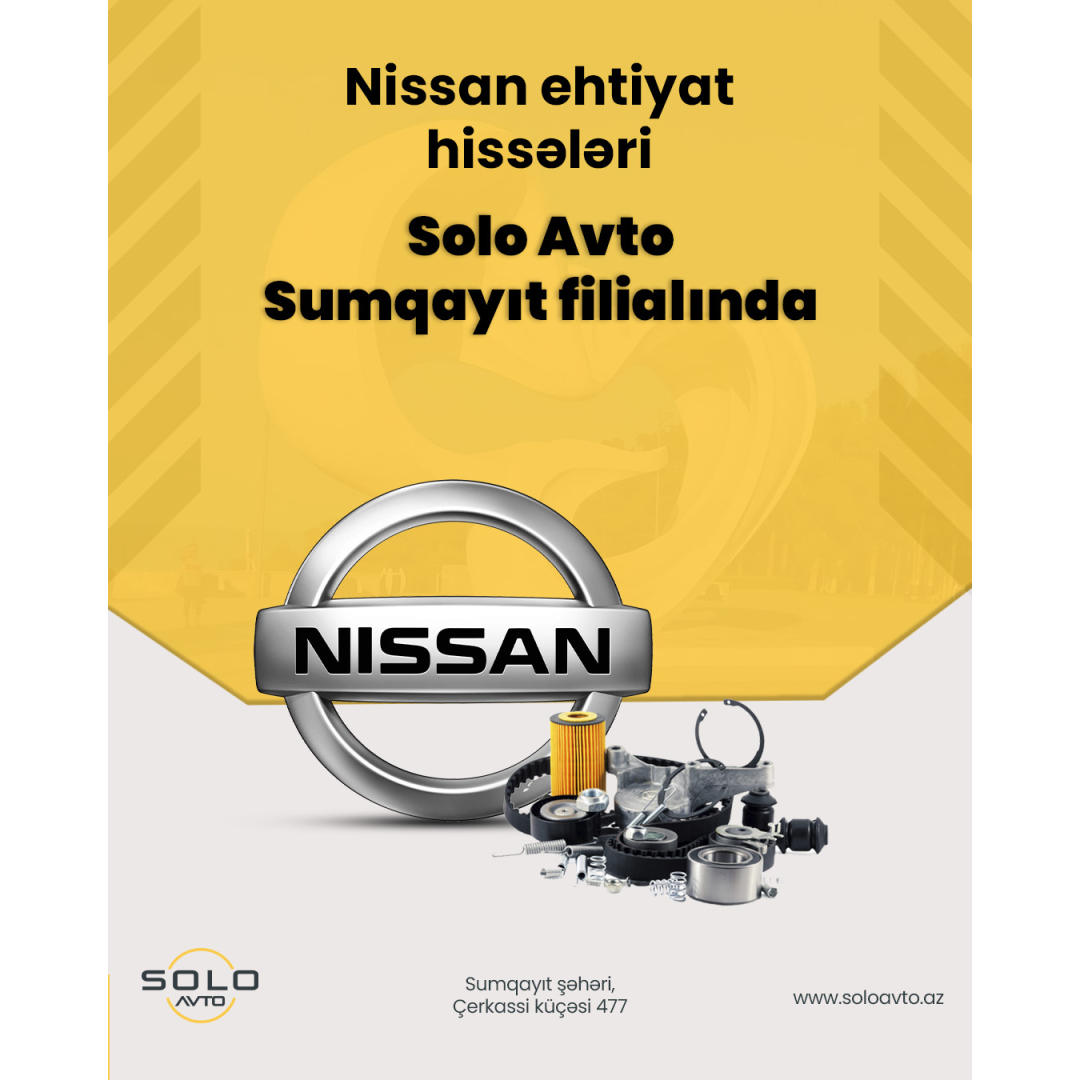 Sumqayıt filialında Nissan ehtiyat hissələri, Solo Avto