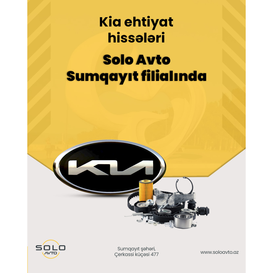 Sumqayıt filialında Kia ehtiyat hissələri, Solo Avto