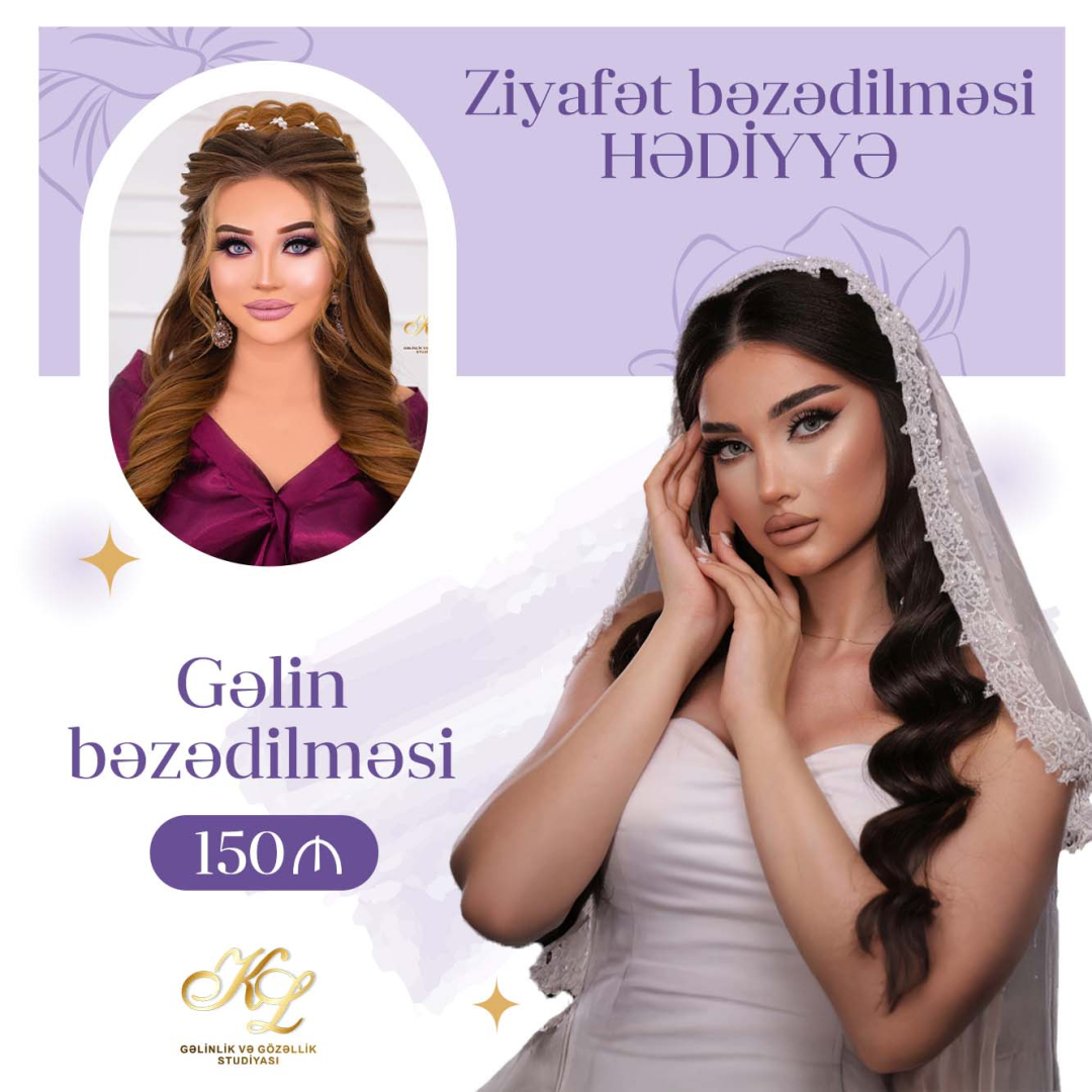 Gəlin bəzədilməsi, KL Studiya Gəlin bəzədilməsi, KL Studiya