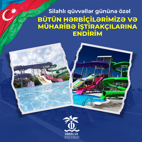 Hotel Endirim Kampaniyasi, Ober Lux Hotel & Resort
