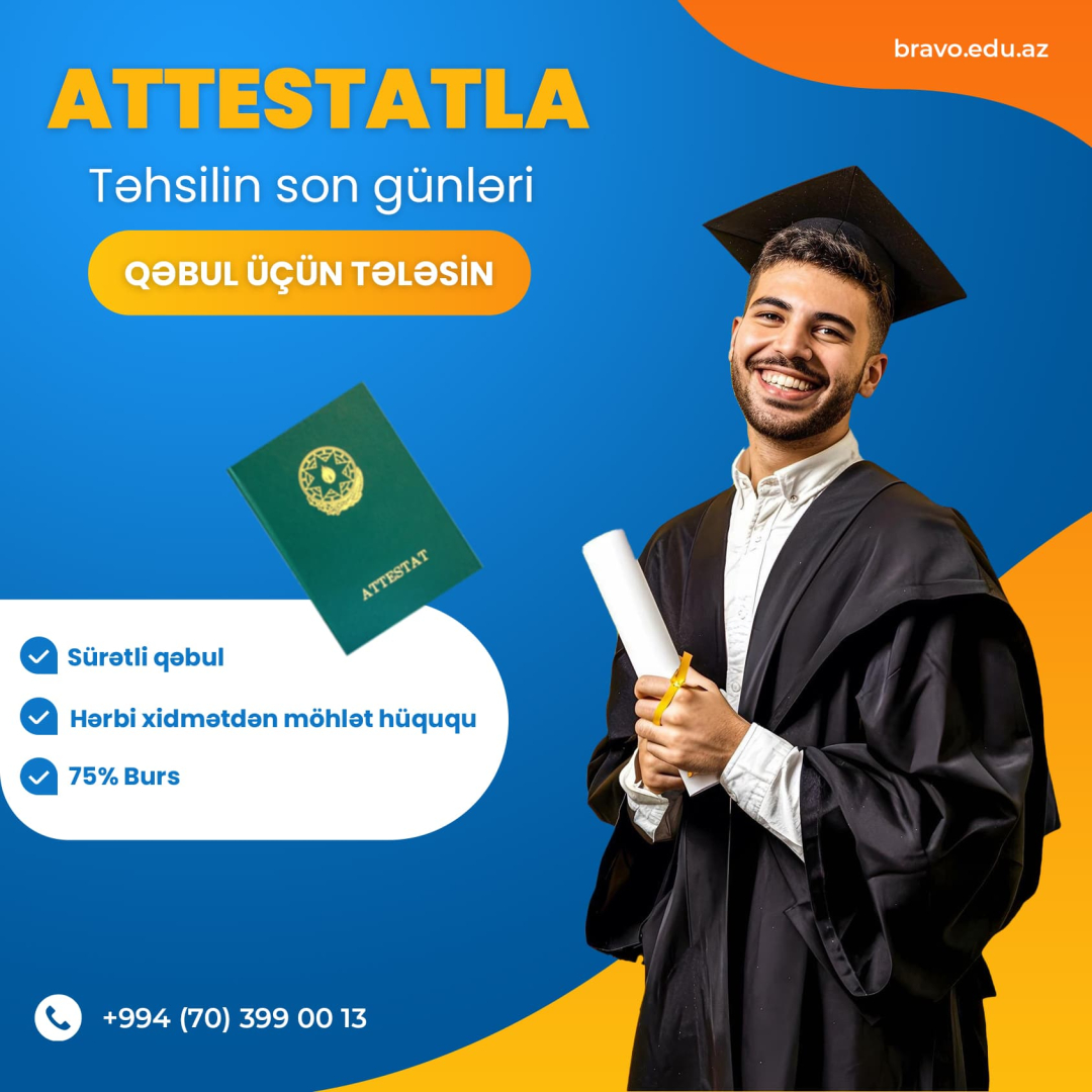 Attestatla təhsil, Bravo Education & Study Abroad