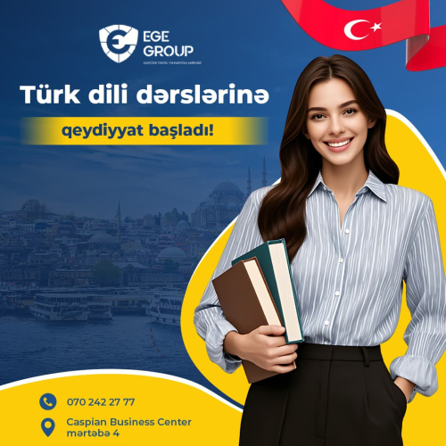 Türk dili dərslərinə qeydiyyat başladı, Ege Group