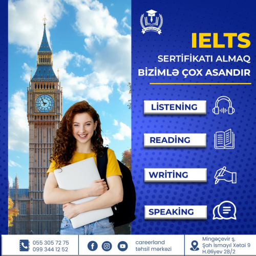 İELTS sertifikasiya hazırlığı, Careerland Təhsil Mərkəzi