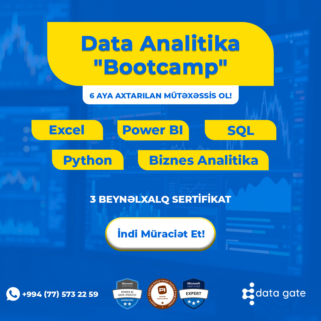 Data Analitika "Bootcamp", Data Gate Data Analitika "Bootcamp", Data Gate
