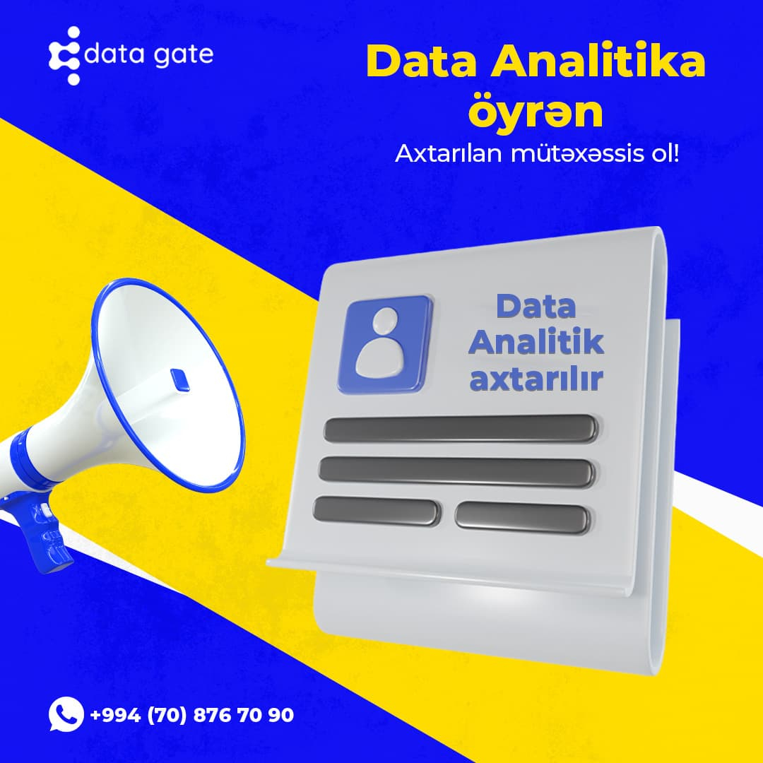 Data Analitika kursları, Data Gate