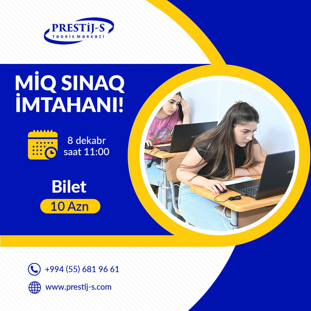 MİQ sınaq imtahanı, Prestij-S