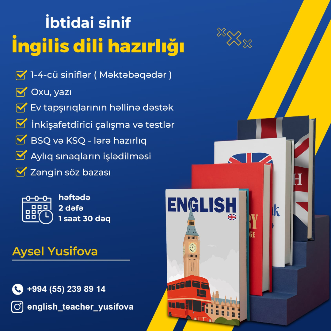 İbtidai sinif hazırlığı, Aysel Yusifova