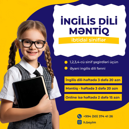 İngilis dili hazırlığı, Məntiq hazırlığı, Bəyim