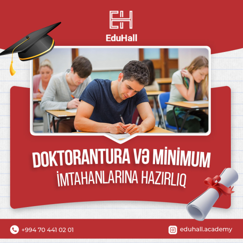 Doktorantura sınaq imtahanları, Eduhall
