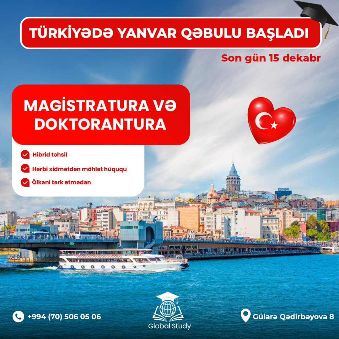 Türkiyədə magistratura və doktoruntura təhsili, Global Study