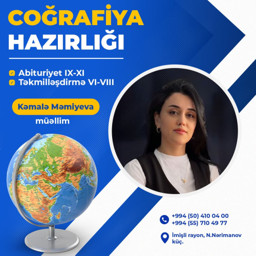 Coğrafiya hazırlığı, Kəmalə Məmiyeva