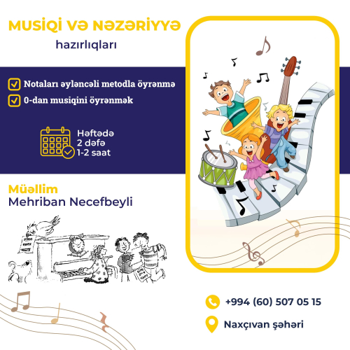 Musiqi və nəzəriyyə hazırlıqları, Mehriban Necefbeyli