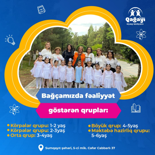Uşaq bağçası,  Qağayı
