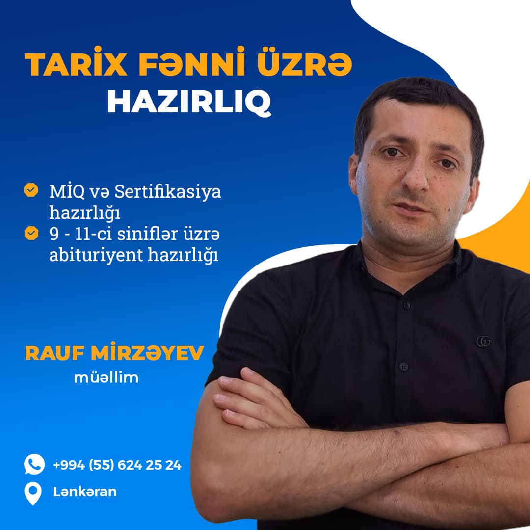 Tarix hazırlığı, Rauf Mirzəyev